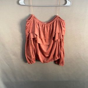 Medium cropped long sleeve Charlotte Russe Shirt. Never worn.